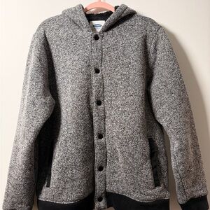 Old Navy Gray Sherpa-Lined Jacket